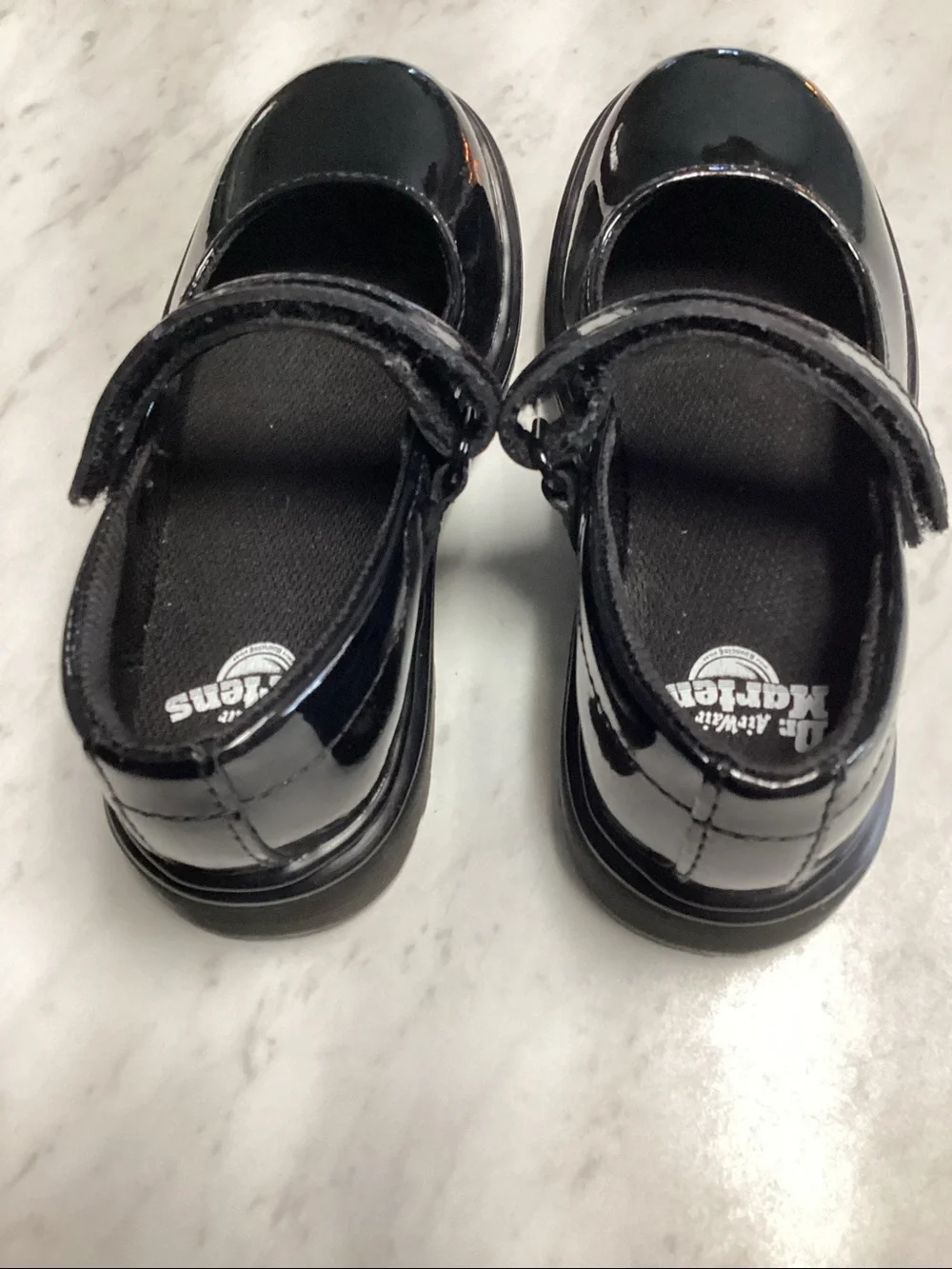 Dr. Martens Kids Black Patent Mary Jane Shoes NWT
